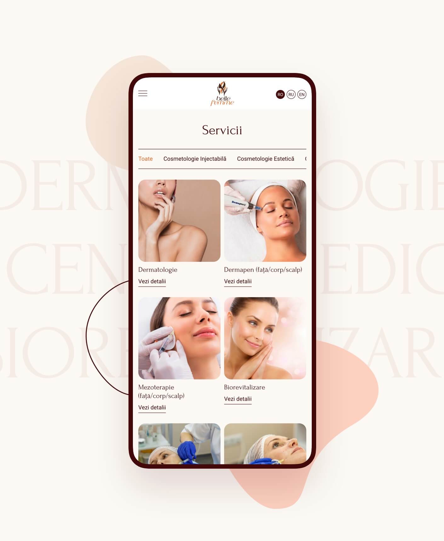 Belle Femme | Centru medical de cosmetologie