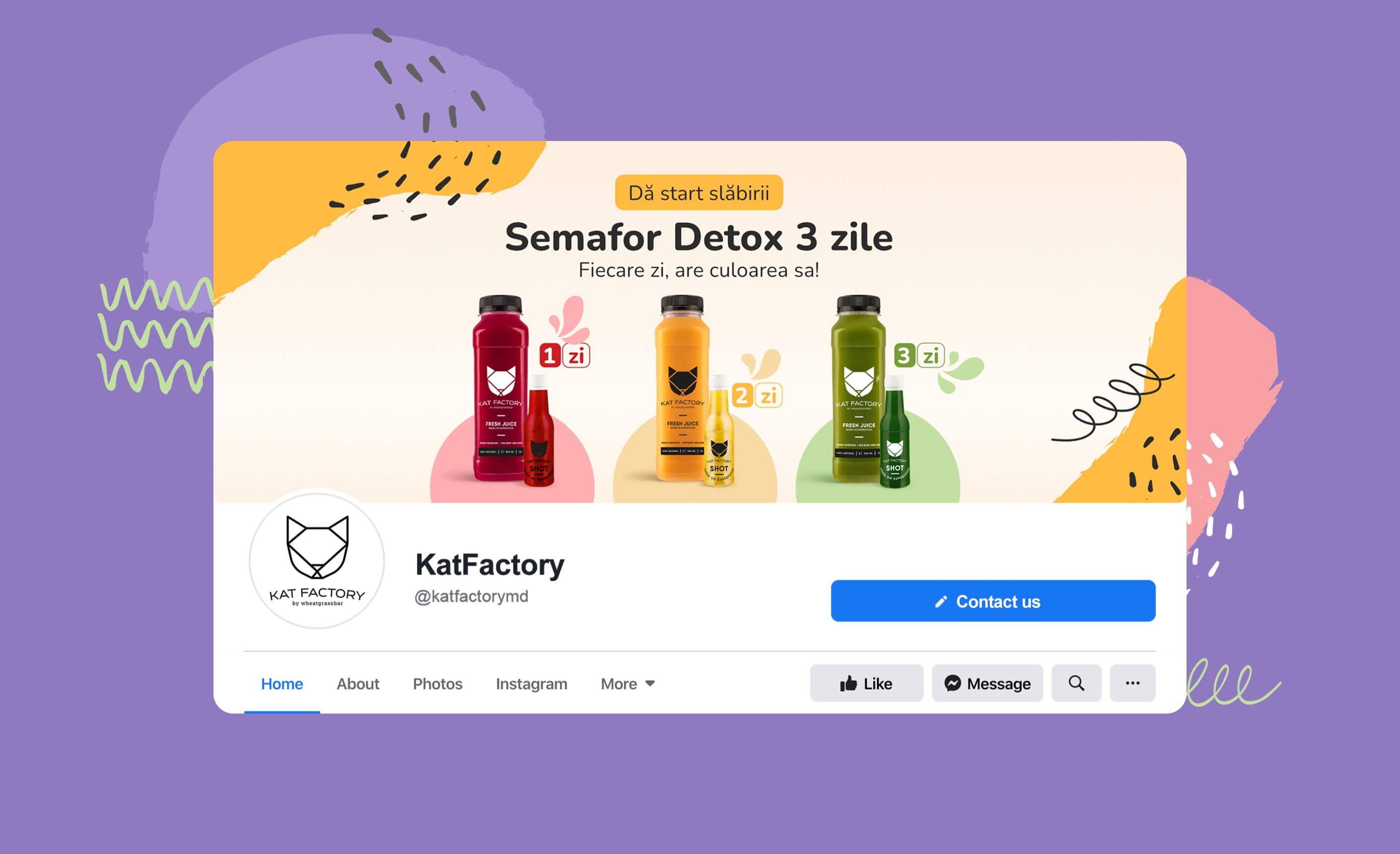 KAT Factory | Programe Detox 100% naturale